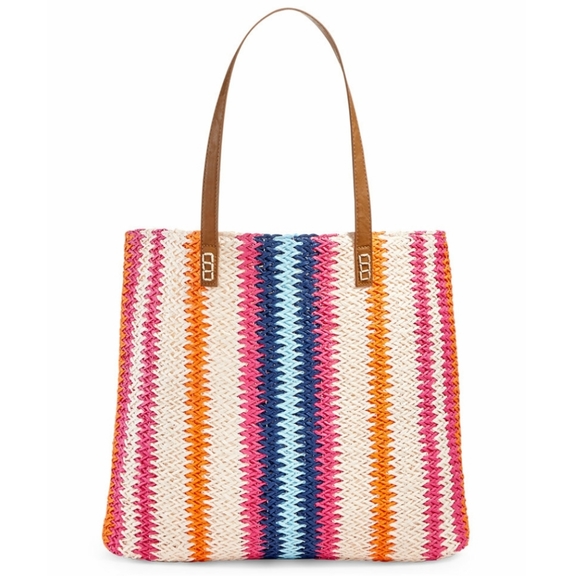 Martha Stewart Handbags - NWT MARTHA STEWART VERTCAL STRIPE BEACH TOTE